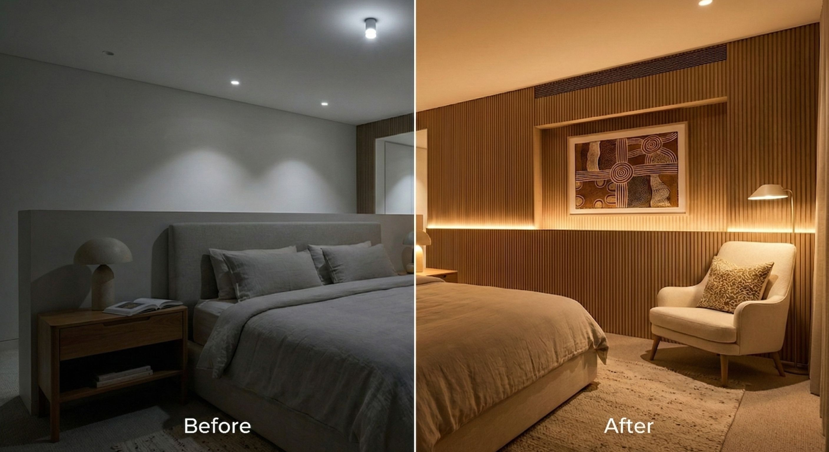 bedroomlighting_before_after