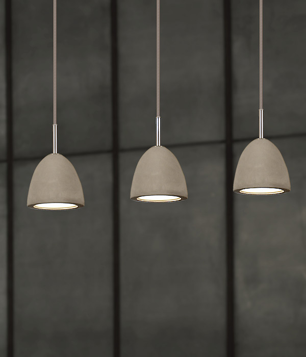 Concrete Pendant Light