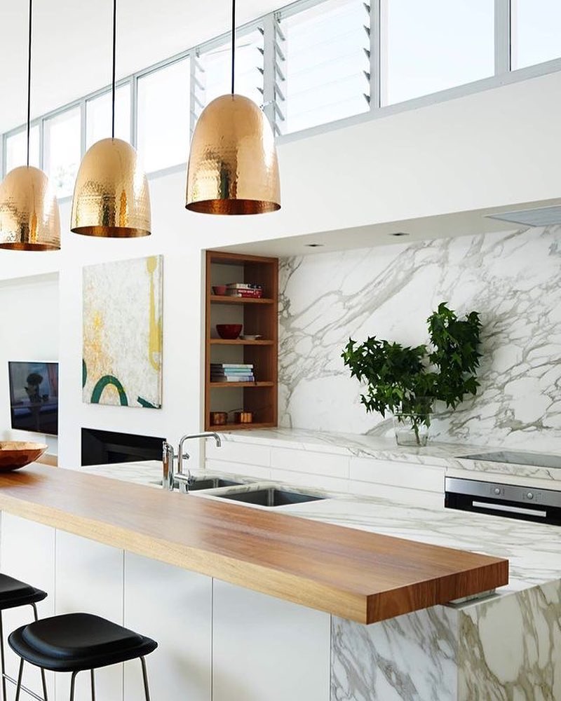 Dolce Beaten Brass Pendant Light