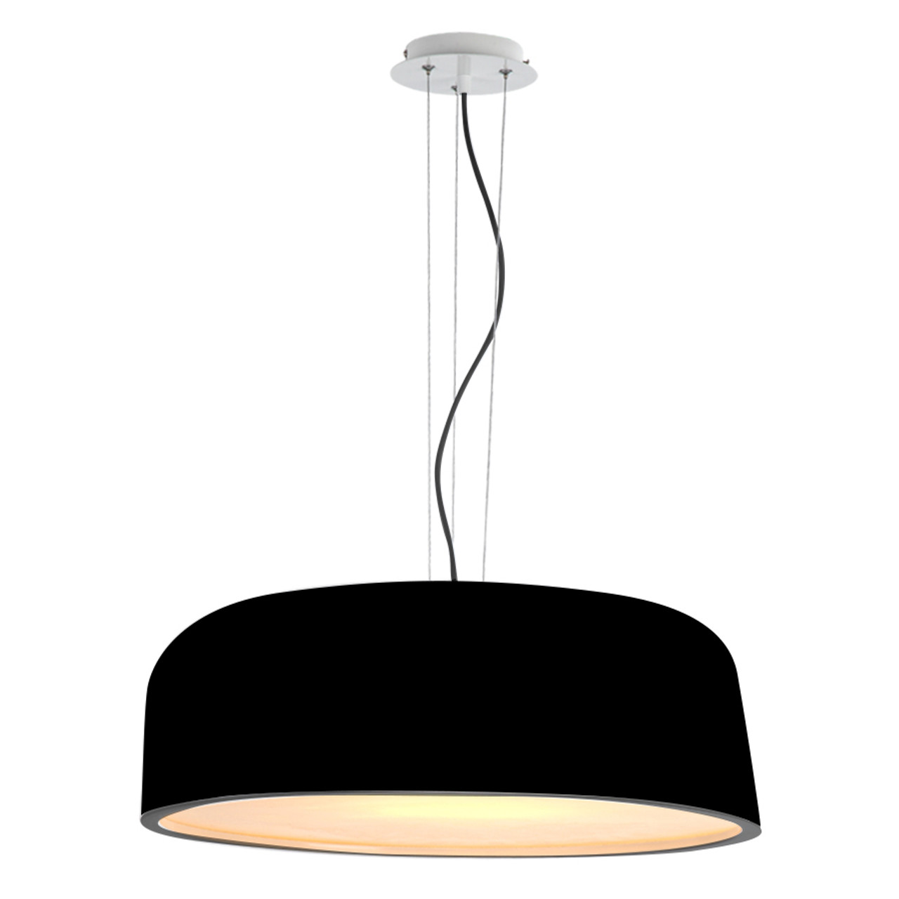 Replica Jasper Morrison Smithfield Suspension Lamp - Black