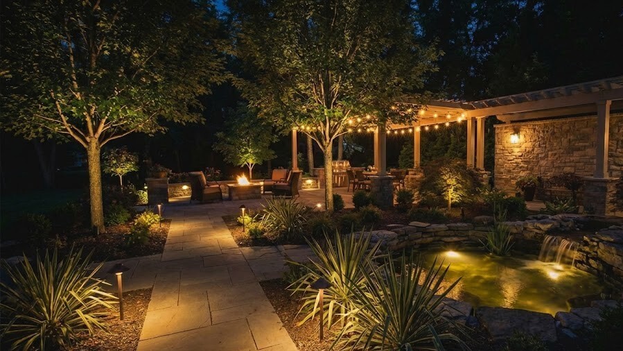 outdoor lighting ideas